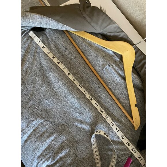 Loeffler Randall Faux Fur Utility Jacket Brown Taupe Women’s Size 8 - Picture 13 of 13